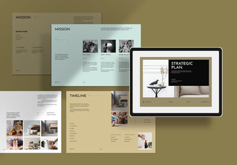 Strategic Plan Layout with Landscape