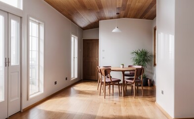 A Modern Art Deco Dining Room Interior generative ai - 658888059
