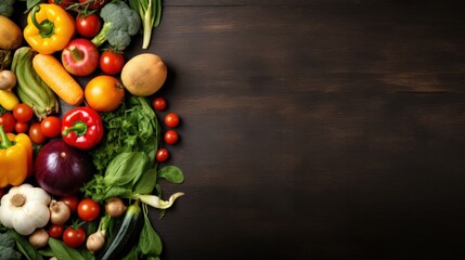 a group of vegetables on a table - obrazy, fototapety, plakaty