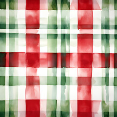 green and red plaid pattern