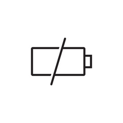 battery icon vector