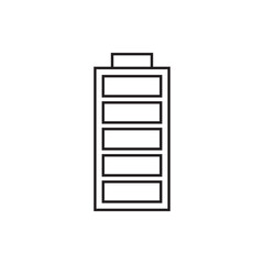 battery icon vector