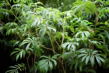 Obraz premium a close up of a plant