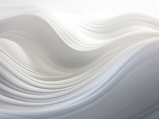 abstract white background with waves