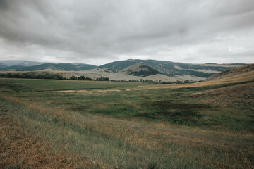 Mountains on a cool day  in Lennep Montana