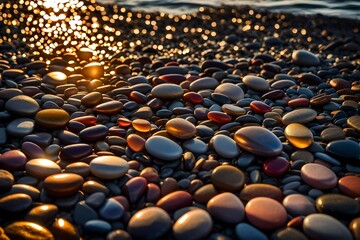 Obraz premium pebbles on the beach