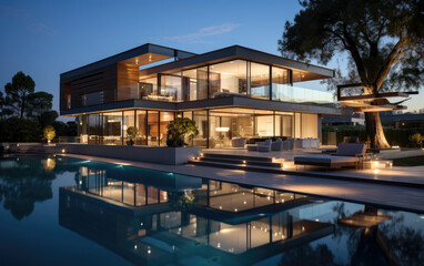 A modern family home