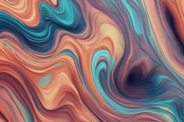 Obraz premium abstract wave background colourful organic flowing textures liquid colorful 3d paint flow fluid 