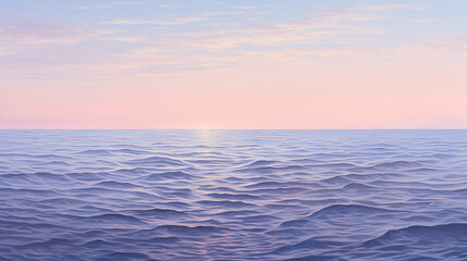 Fototapeta na wymiar serene seascape at twilight