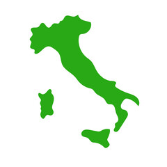 Italian map. Italian land. Vector.
