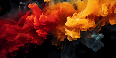 burning fire in a fire