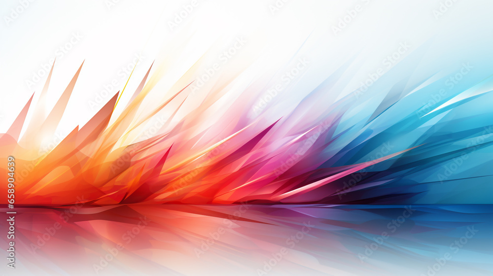 Poster arrow movement abstract design upward direction with motion. various color combinations.