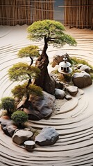 Fototapeta premium zen garden
