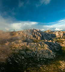 Velebit mountain in Croatia