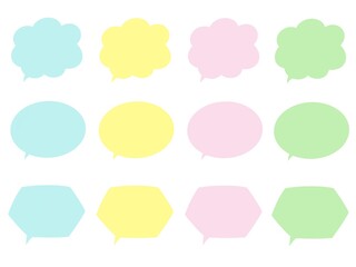 吹き出しセット