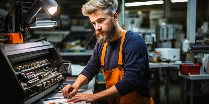 Printing Press Operator Images – Browse 1,716 Stock Photos, Vectors ...