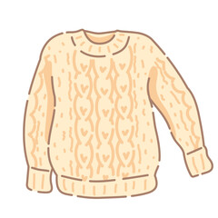 セーターのイラスト2