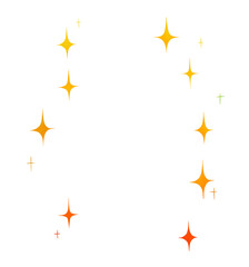 キラキラの素材