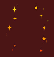 キラキラの素材