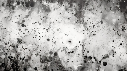 Abstract hand painted black and white background, acrylic painting on canvas, wallpaper, texture