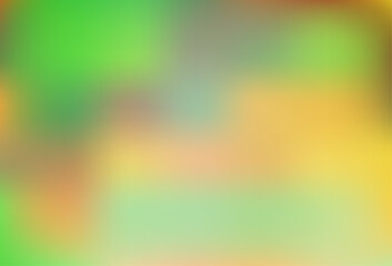 Obraz premium Light Green, Yellow vector abstract bright background.