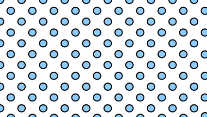 White seamless background with blue dots