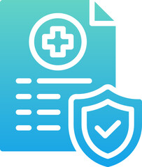 Fototapeta premium Health Insurance Icon