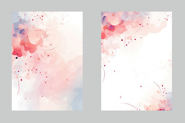 Abstract invitations for wedding or birthday card background.