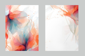 Abstract invitations for wedding or birthday card background.
