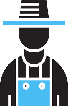 Farmer Man Icon
