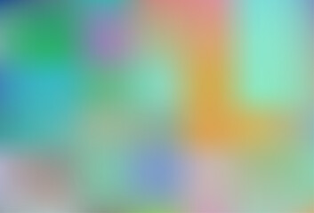Obraz premium Light Blue, Green vector blurred and colored background.