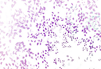 Light purple vector backdrop with abstract shapes.