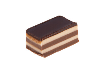 almond and hazelnut dessert isolated