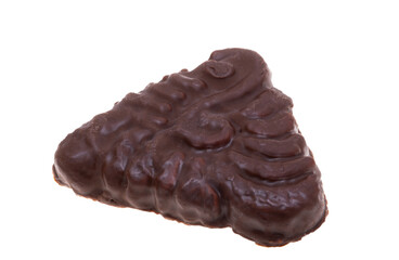 Croatian chocolate cookies isolated