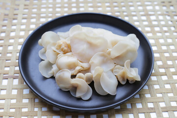 White jelly mushroom or white ear mushroom