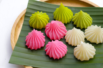 Allure, Colorful Thai sweet dessert