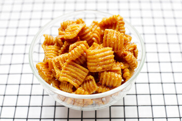 Klong Klang Krob, Thai caramelized crisps sweet dessert