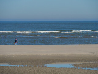 Obraz premium Sommer am Strand von Langeoog