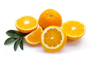 Fresh orange fruit, high vitamin c