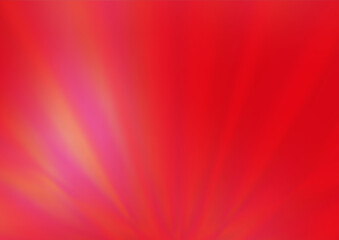 Light Red vector blurred and colored background. Colorful abstract illustration with gradient. Brand new design for your business.