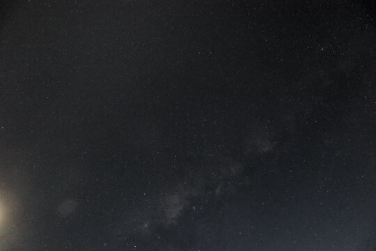 A stunning night sky featuring the Milky Way galaxy © Mahfudh