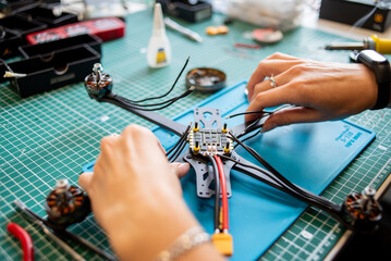 production of FPV drones. Modern technologies