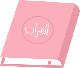 Quran with pink cover