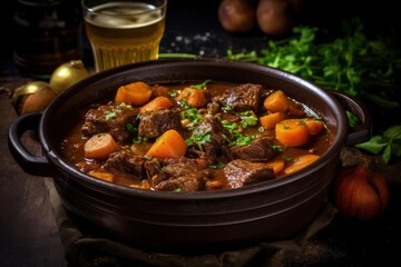 delicious rich beef stew comfort food