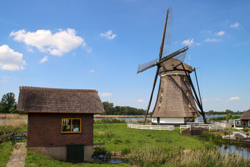 Windmill Eendrachtsmolen and pumping station for water