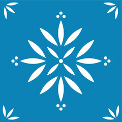 Geometrisches Muster - Azulejos