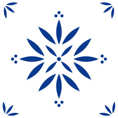 Geometrisches Muster - Azulejos