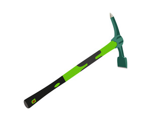 Vector of Hoe Carpentry Hand Tool Equipment isolated on white background. Vector illustration isolated.