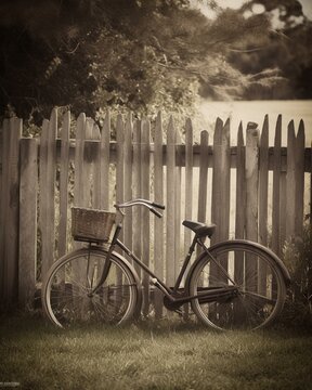 Vintage Bicycle Nostalgia on Two Wheels