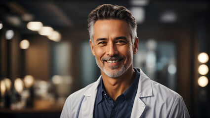 Obraz premium portrait of a smiling doctor